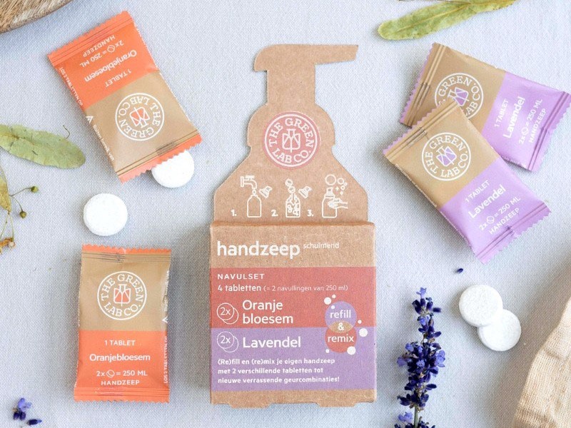 The Green Lab Co - mydlo v tabletach - idealni na cesty